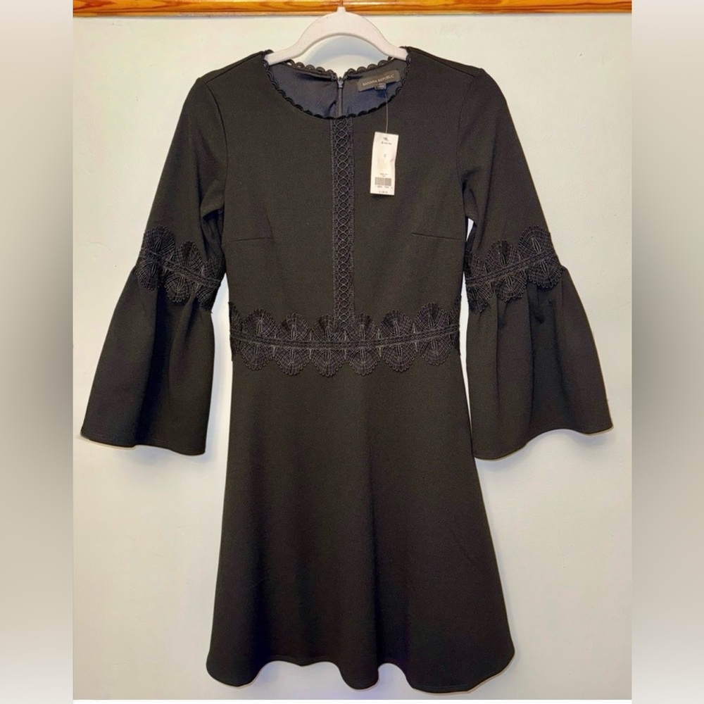 NWT: Banana Republic Black Dress